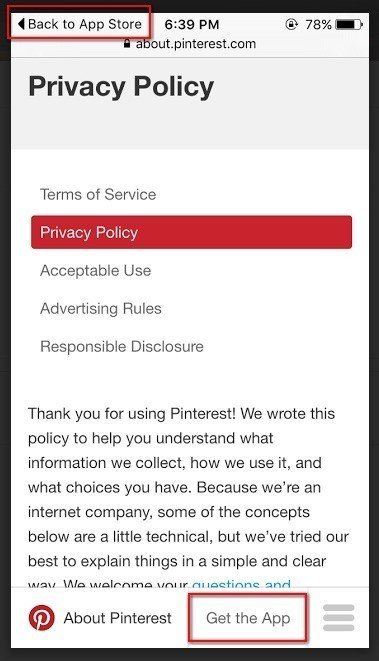 8 Mobile App Privacy Policy Template Template Monster
